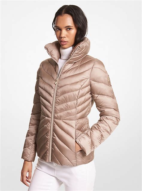 michael kors puffer jacket men|michael kors puffer coat packable.